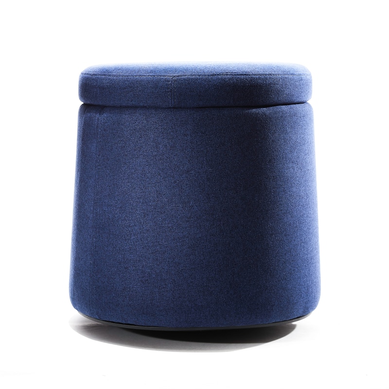 Seville Classics Rocking Stool Wobble Storage Ottoman