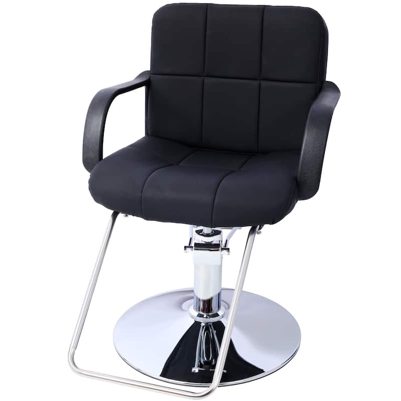 Hair Salon Chair Styling Heavy Duty Hydraulic Pump Barber Chair - N/A