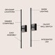 preview thumbnail 83 of 105, Conley 28" Dimmable Integrated LED Metal Wall Sconce, by JONATHAN Y