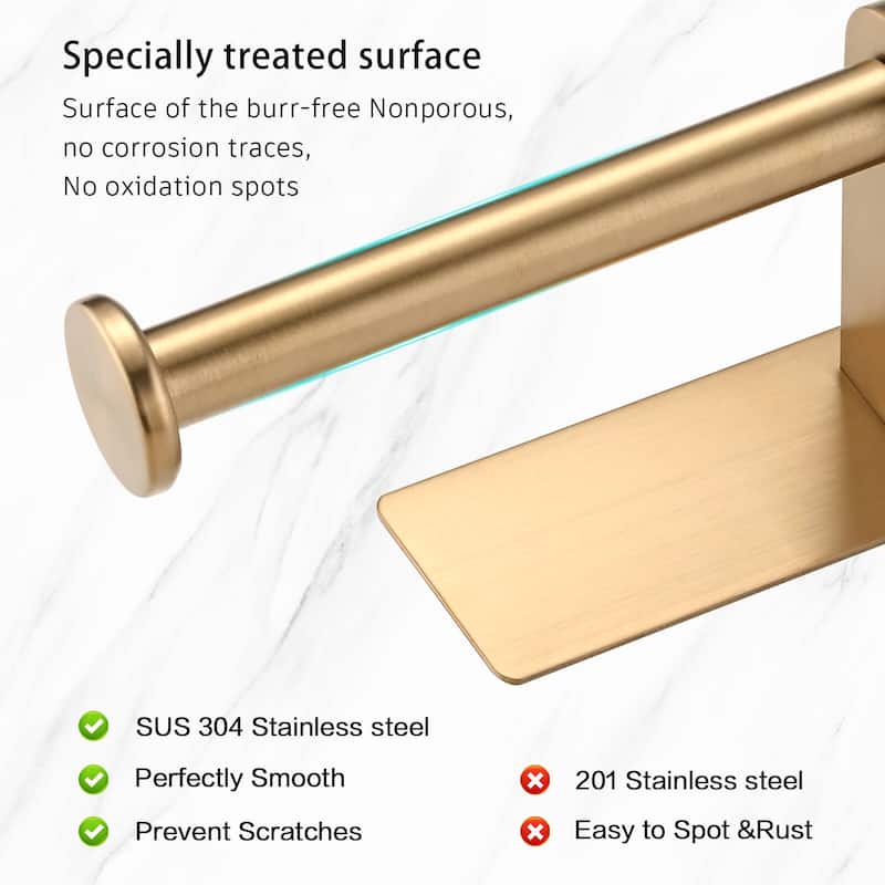 Dornberg Self-Adhesive Wall-Mounted Toilet Paper Holder