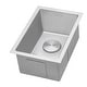 preview thumbnail 10 of 10, Ruvati 10 inch Undermount Bar Prep Tight Raduis 16 Gauge Kitchen Sink Stainless Steel Single Bowl - RVH7010