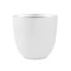 preview thumbnail 4 of 4, Kante 18 Inch Dia Round Concrete Planter, Indoor Outdoor Large Plant Pot Pure White