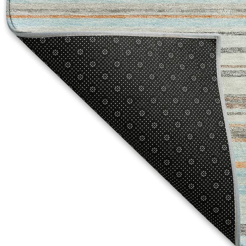 Premium Washable Super Soft Modern Stripes Mayfield Rug