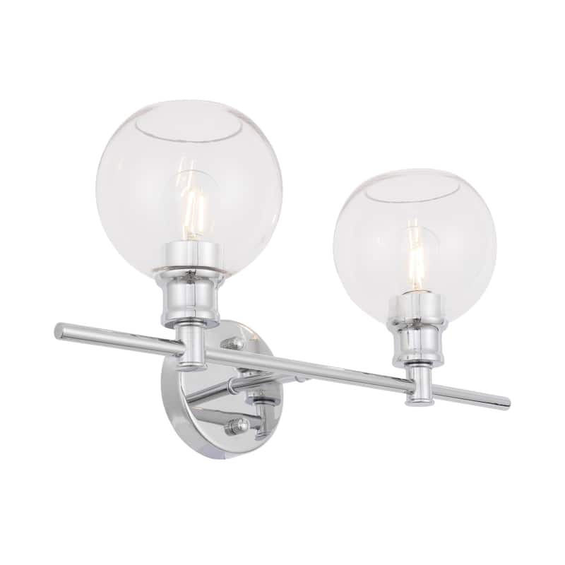 Collins 2-light Wall Sconce - 19.1/9.8