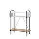preview thumbnail 6 of 11, Furniture of America Benno Modern 31-inch Console Table with 2 Storage Shelves and Metal Frame Legs