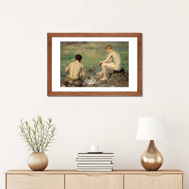 iCanvas "Three Companions" by Henry Scott Tuke