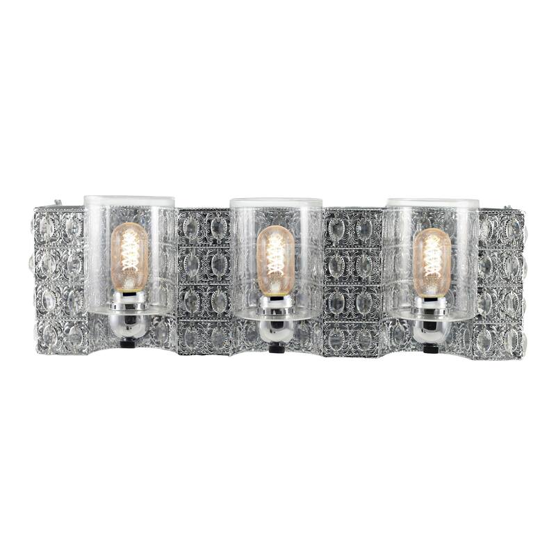 Silver Orchid Schweizer 6-Light Polished Chrome Vanity Light Bath Bar