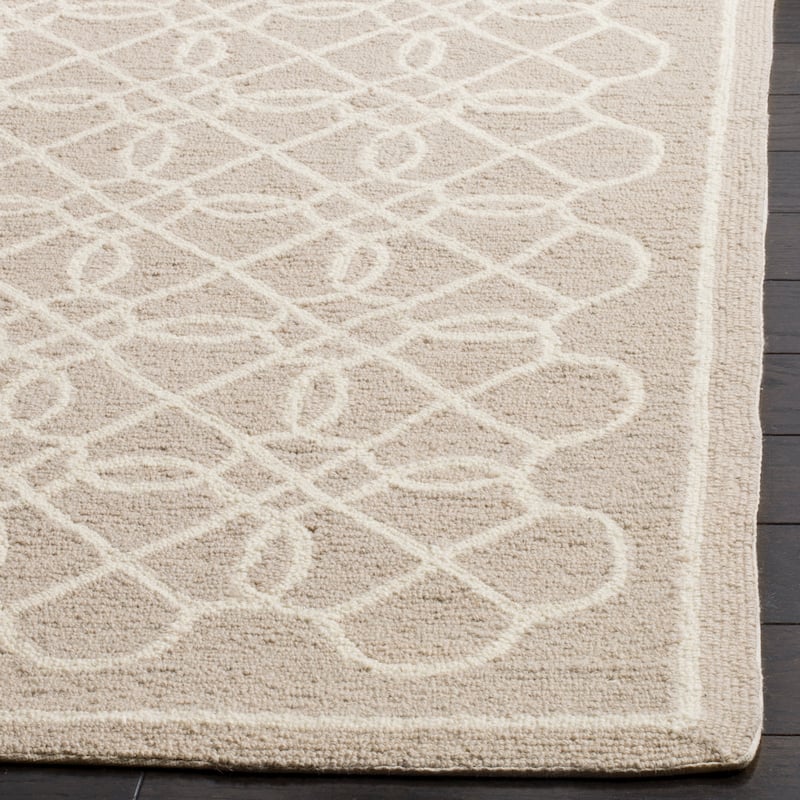 SAFAVIEH Handmade Chelsea Tuyet French Country Wool Rug