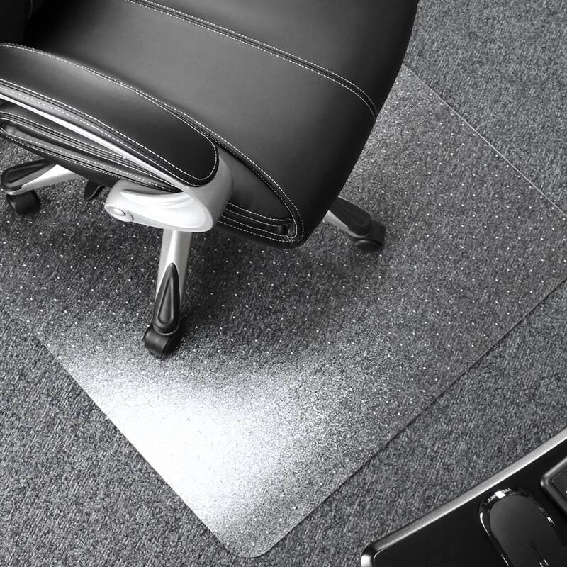 Valuemat® Plus Polycarbonate Rectangular Chair Mat for Low Pile Carpets - 36" x 48"