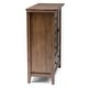 preview thumbnail 16 of 18, WYNDENHALL Mansfield SOLID WOOD 39 inch Wide Transitional Medium Storage Cabinet - 39"w x 17"d x 42" h