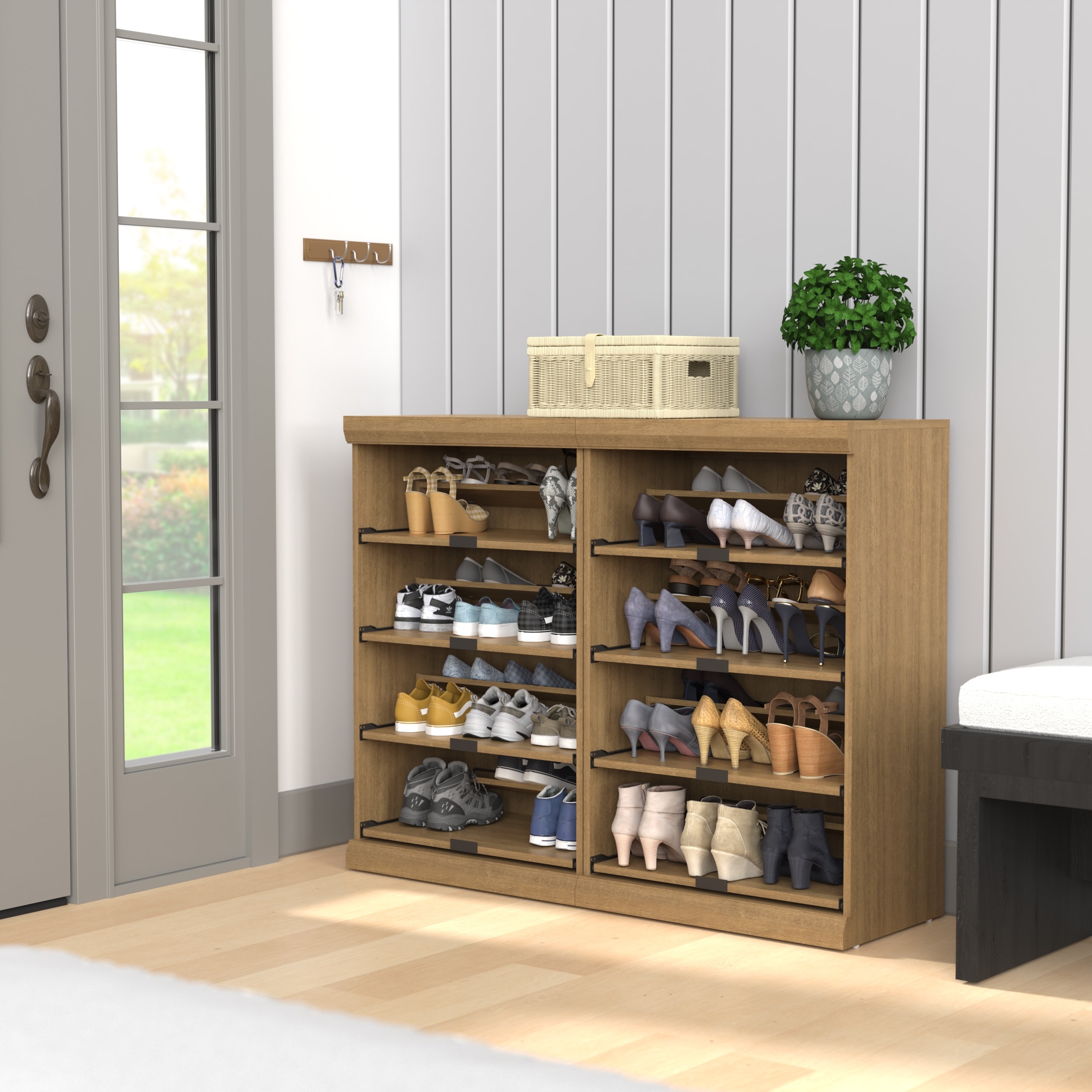 ClosetMaid Mosaics 8-Shelf Pull-Out Shoe Organizer