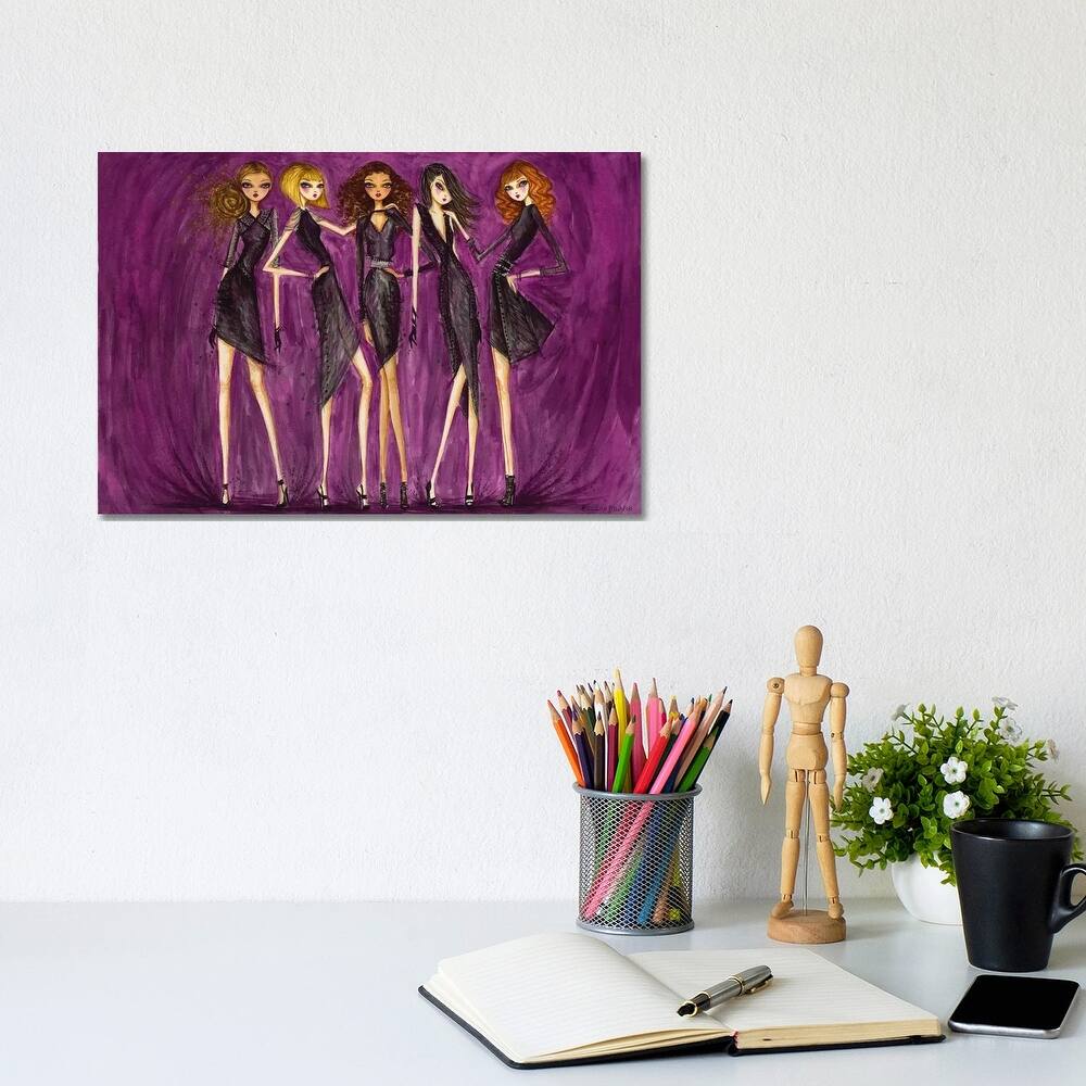 iCanvas "Model Behavior #3" by Bella Pilar Canvas Print