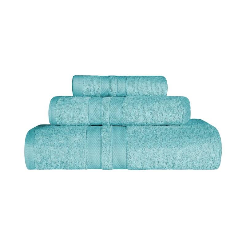 Cotton Quick-Drying 3 Piece Highly Absorbent Towel Set by Superior