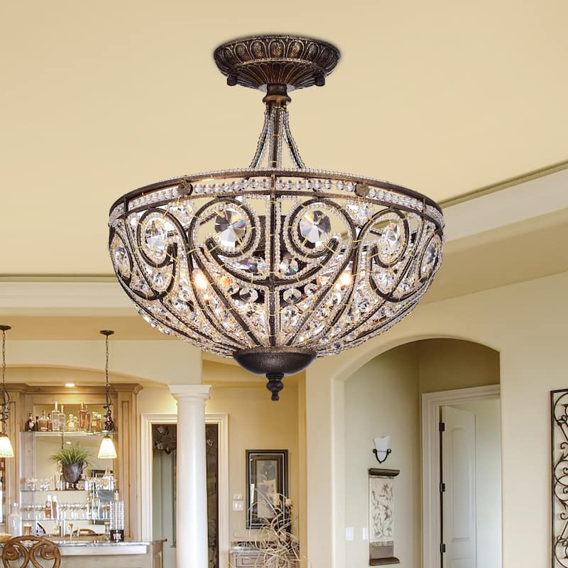 Drake 3-light Modern Roman Chandelier