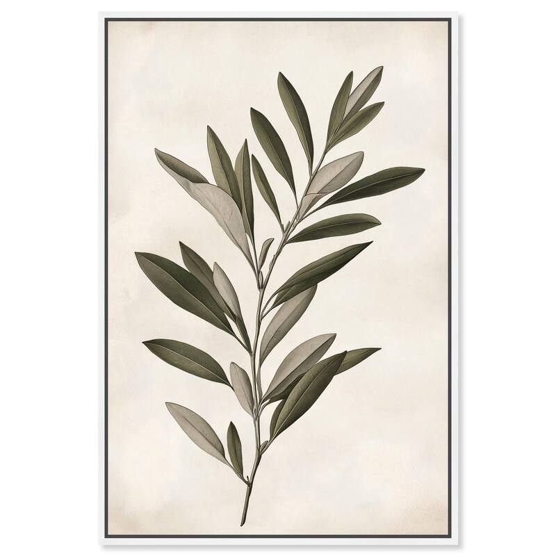 Verdant Virtue II Canvas by Art Remedy - White - 20" x 30"