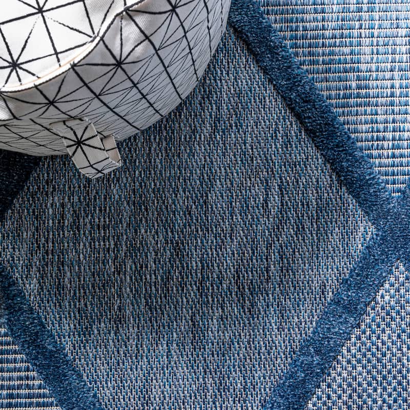 JONATHAN Y Talaia Diamond Trellis Indoor/Outdoor Area Rug
