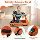 preview thumbnail 33 of 46, Babyjoy 6-in-1 Baby Walker with Canopy, Music, Lights, Speed/Height - See Details