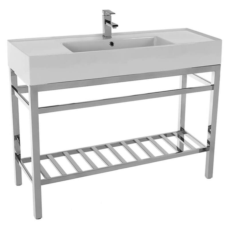 Nameeks Scarabeo 5125-CON2-No Hole Teorema 2 47-5/8" Rectangular