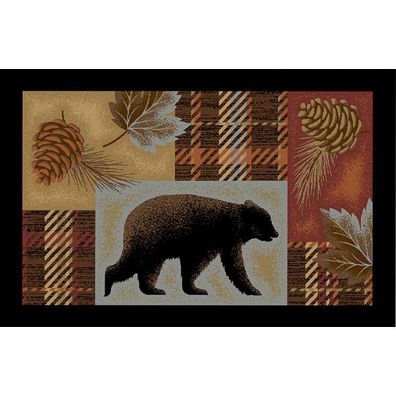 Cozy Cabin Highland Forest Accent Rug - 30"x46" - Multi