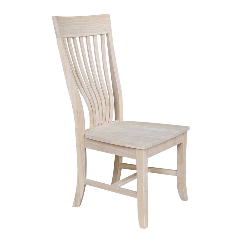 Solid Wood Amanda Dining Chairs - Set of Two