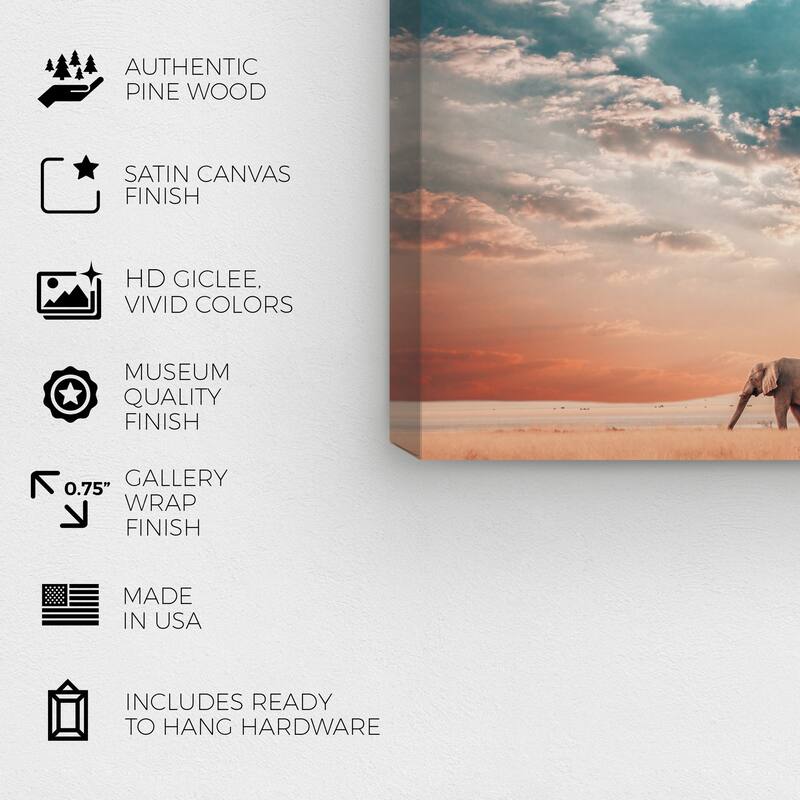 Wynwood Studio Canvas Animals Both Always Blue and Modern & Contemporary Wall Art Canvas Print