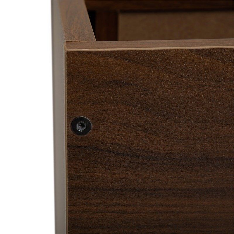 Modern Wall-hung Nightstand with Drawer and Shelf (Set of 2 )