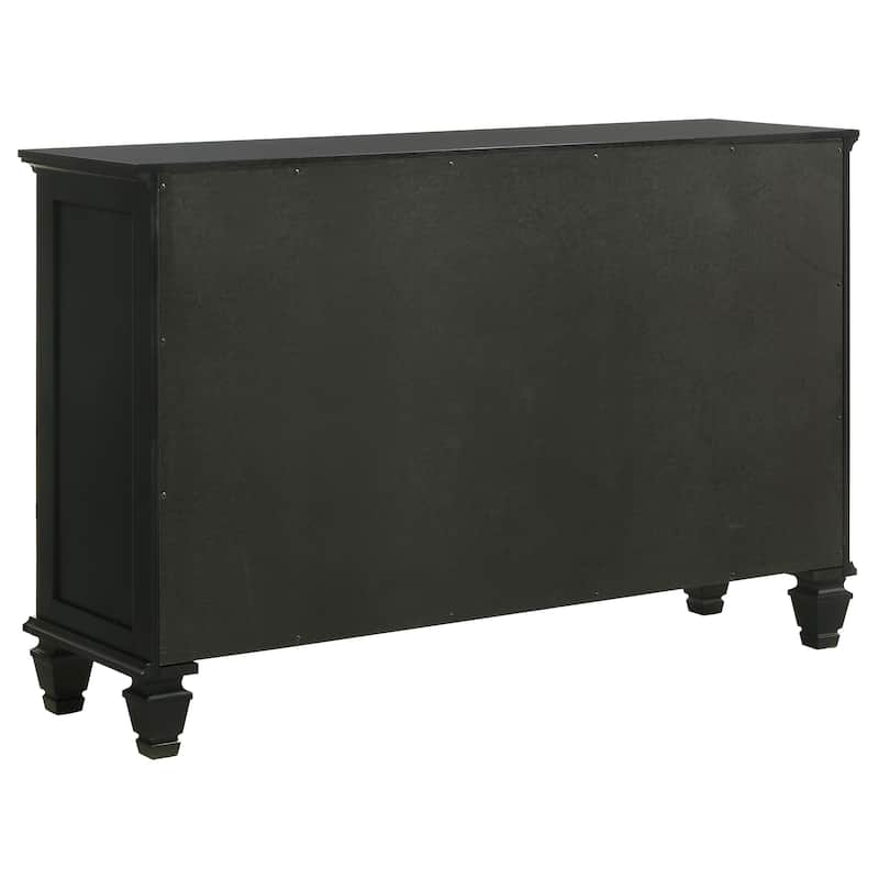 Sandy Beach Storage Bed 4-Piece Bedroom Set with Sleigh Headboard