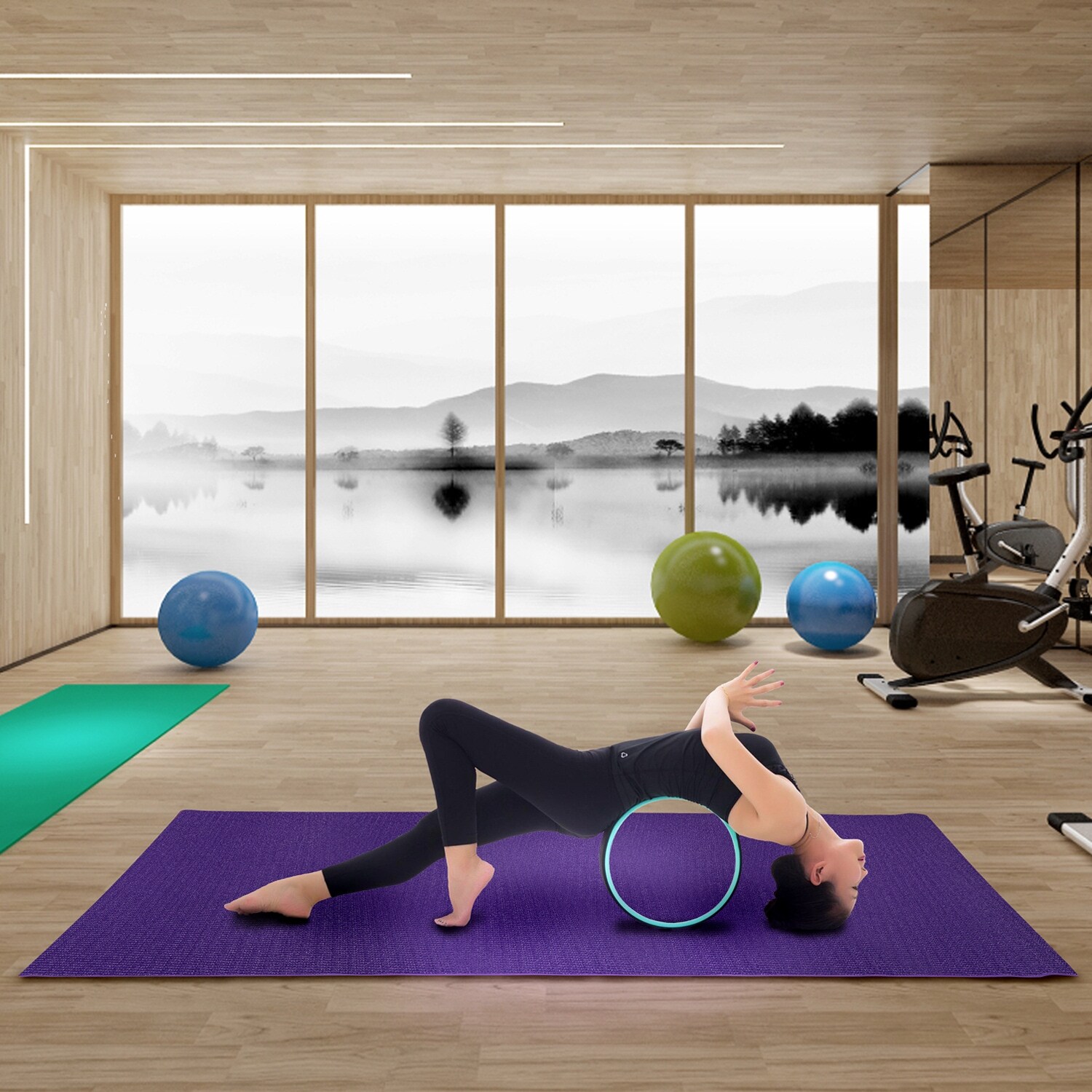 oversized exercise mat