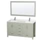 Option Light Green, Nickel Trim, Giotto Quartz Top