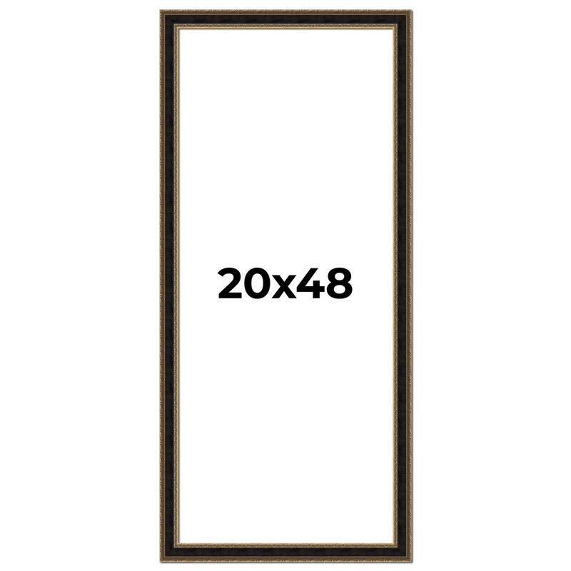 20x48 Frame Gold Antique Vintage Sold Wood Picture Frame | 1.75 Inch