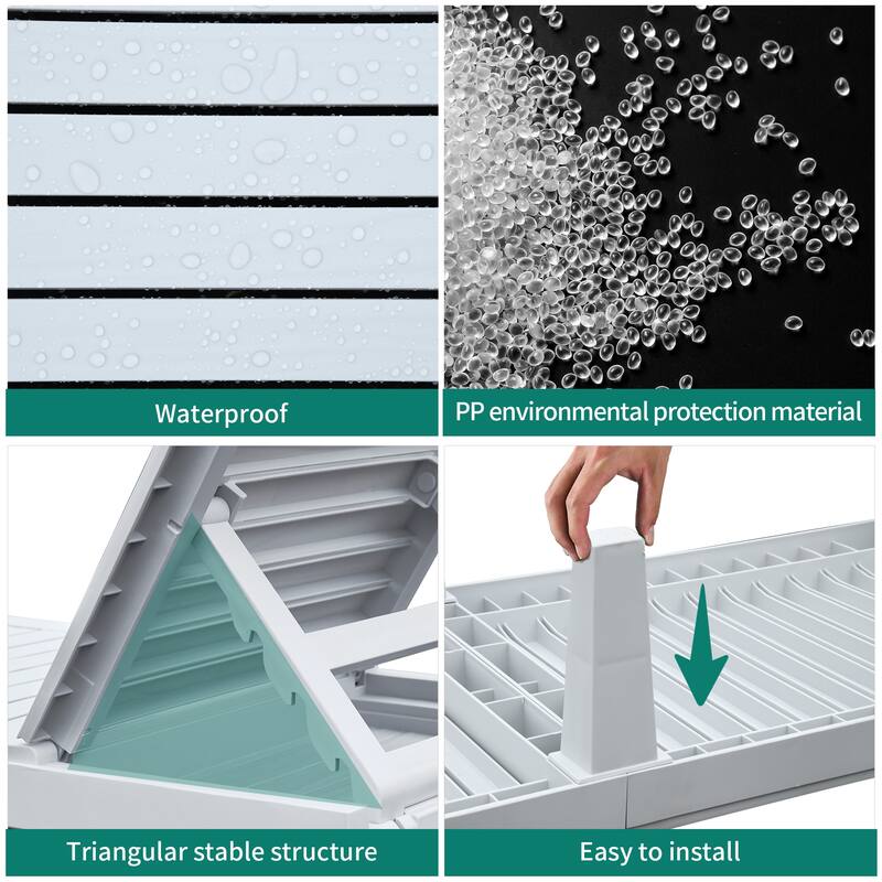 74.5'' Reclining Single Outdoor Lounge Chairs