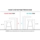 preview thumbnail 6 of 21, The Gray Barn Charlotte 24" Fixed-Height Counter Stool with Bent Wood Legs (Set of 2)