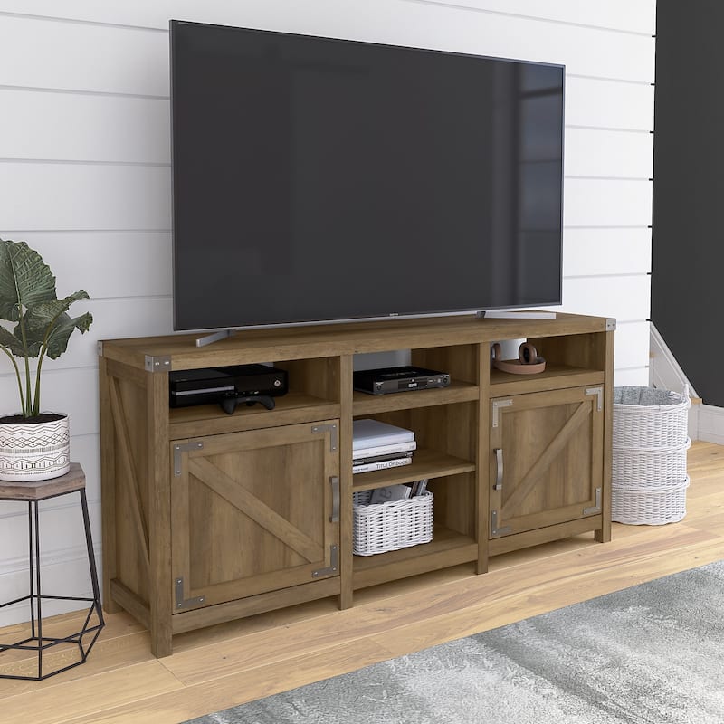 Cottage Grove 65W Farmhouse TV Stand for 75 Inch TV by Bush Furniture