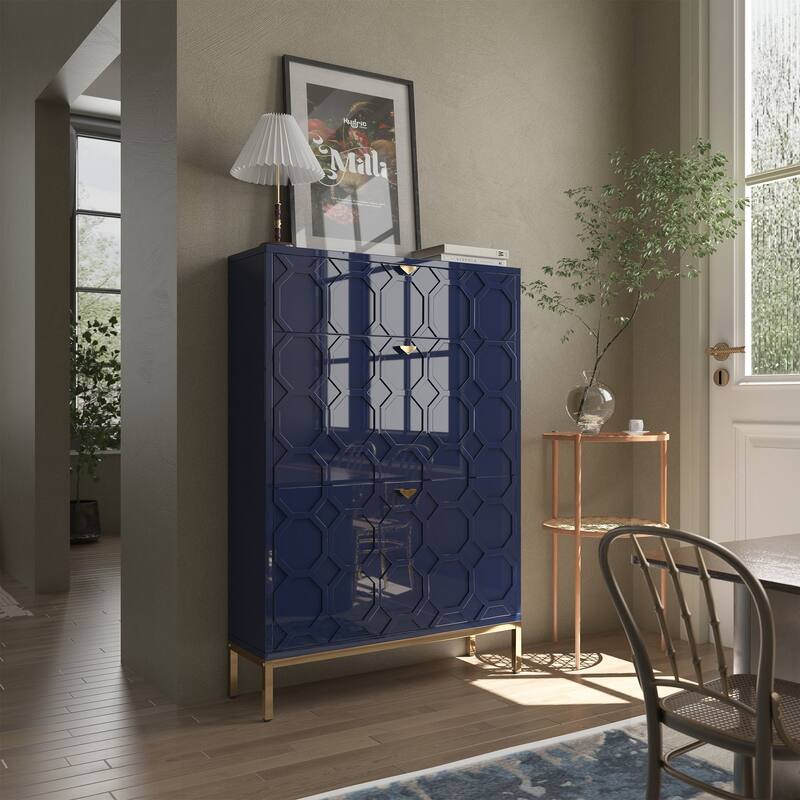 Shoe cabinet for 24 pairs of shoes