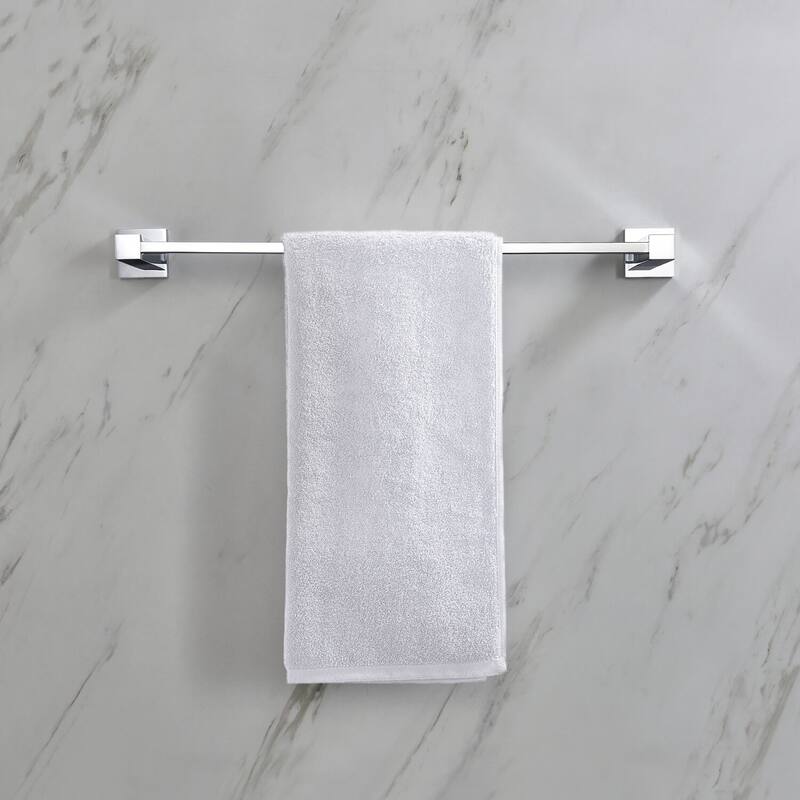 Cube Bathroom 20 inch Towel Bar - N/A