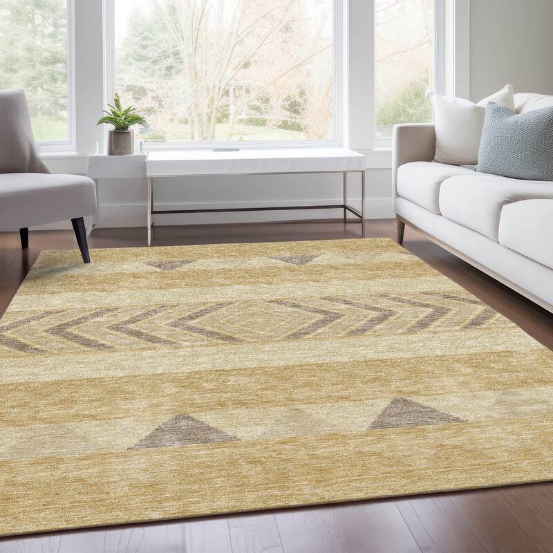 Premium Washable Super Soft Southwest Ombre Mayfield Rug