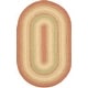 preview thumbnail 25 of 32, SAFAVIEH Handmade Braided Jemima Country Rug 5' x 8' Oval - Rust/Multi - Oval