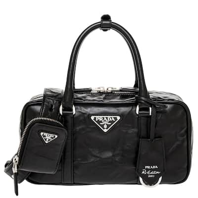 Prada Re-Edition 2001 Leather Shoulder Bag