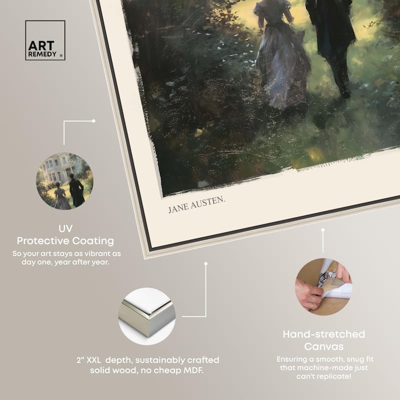 Pride and Prejudice Scene Canvas by Art Remedy