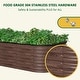 preview thumbnail 8 of 39, VEIKOUS 24''H Galvanized Raised Garden Bed, Durable Outdoor Planter Box with Rust-Resistant Steel