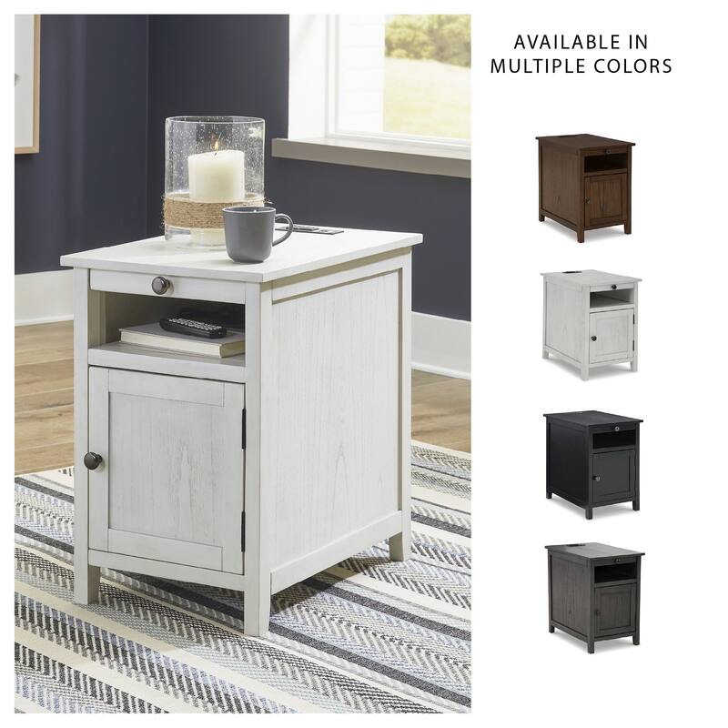 Signature Design by Ashley Treytown Chairside End Table - 16"W x 24"D x 24"H