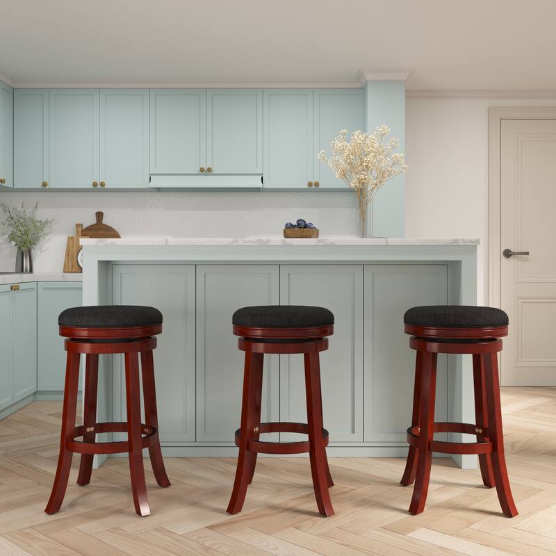 DTY Indoor Living Creede Backless Swivel Stool