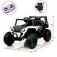 preview thumbnail 18 of 43, 12V Ride On UTV for Kids with Remote Control, Music, LED Lights, 3-Point Seat Belt, Electric Car Toy for Toddlers 3-6