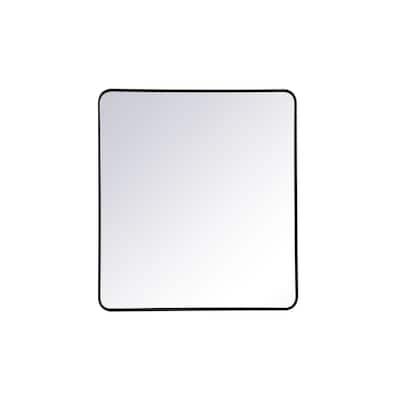 Elegant Lighting MR803640 Evermore 36" W x 40" H Rectangular Framed