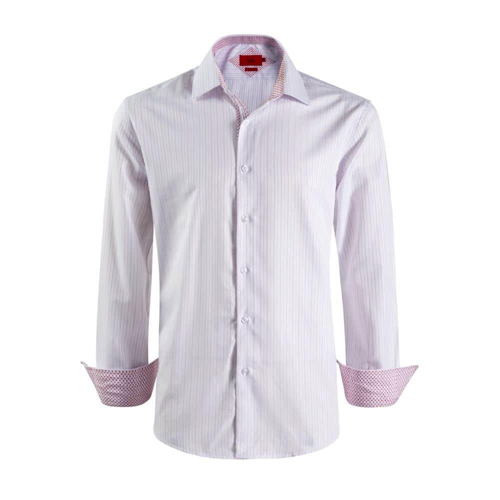 Elie Balleh Boys' Slim Fit Striped Shirt
