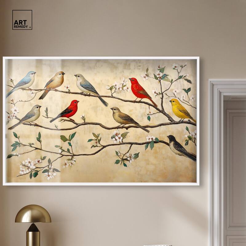 Arboreal Aria II Shadowbox by Art Remedy