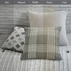 preview thumbnail 90 of 89, Madison Park Signature Essence Oversized Cotton Clipped Jacquard Comforter Set with Euro Shams and Throw Pillows
