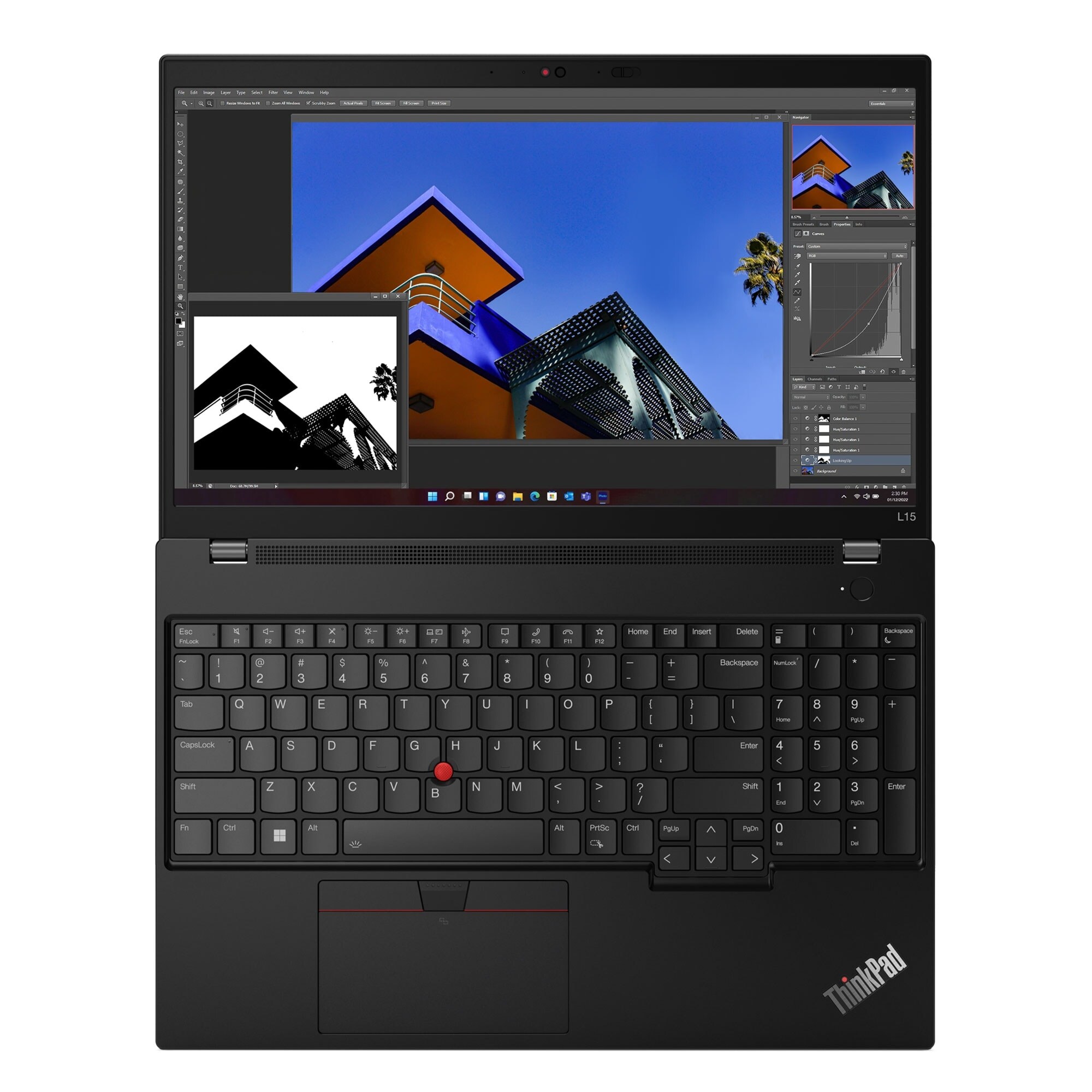 Lenovo ThinkPad L15 Gen 4 Intel Laptop, 15.6