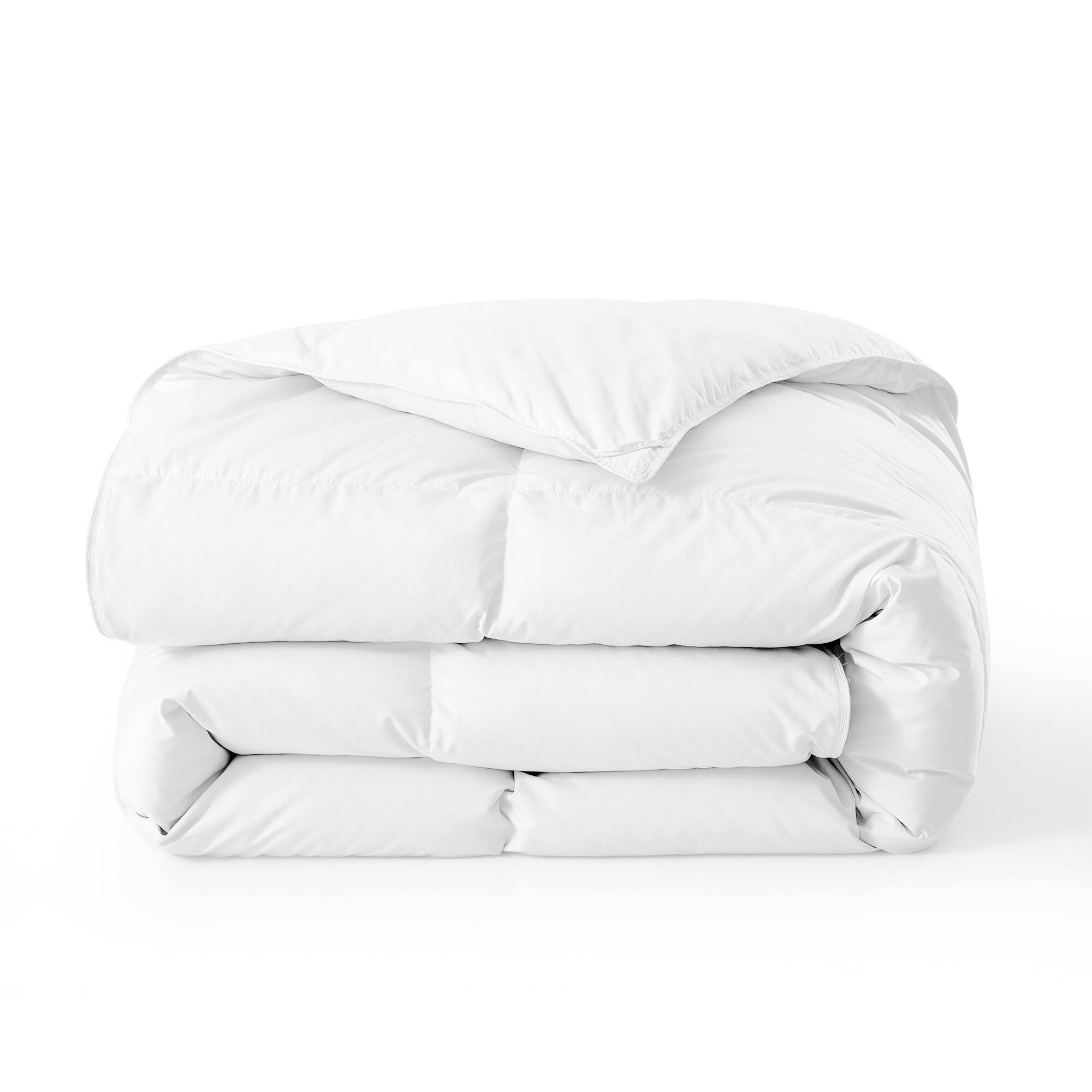 Firefly All Seasons White Goose Nano Down and Feather Comforter Bed
