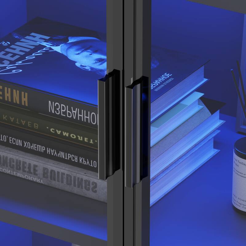 Dining Cabinet with LED light